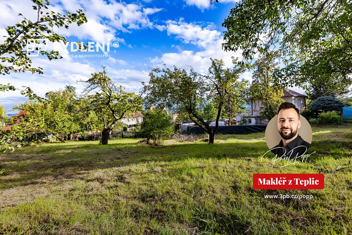 Prodej stavebního pozemku 1117 m²